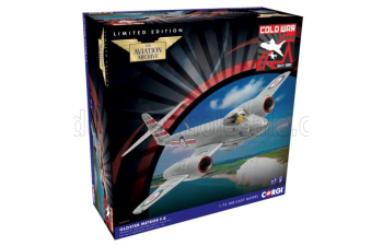 GLOSTER Meteor F.8 Wh480/m Military Airplane (1943), Silver