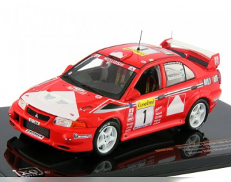 MITSUBISHI LANCER EVO VI T.Makinen-R.Mannisenmaki WINNER Rally Monte-Carlo 1999, red