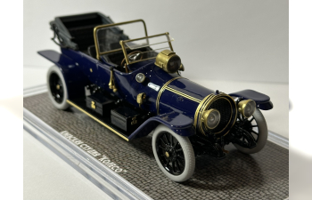 Delaunay-Belleville 40\45 CV Kellner фаэтон 1912 год. (тент сложен), темно-синий