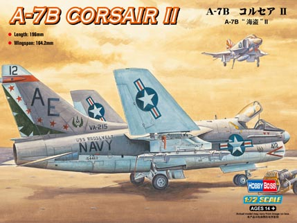 Сборная модель A-7B Corsair II