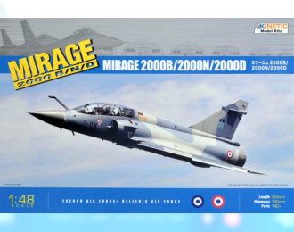 Сборная модель Французский многоцелевой истребитель Mirage 2000 B/D/N