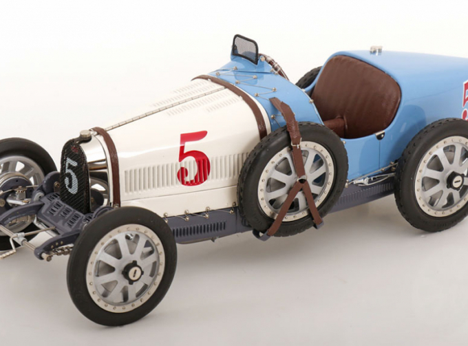 BUGATTI T35 №5 Grand Prix Nation Colour Project Argentina, light blue/ white