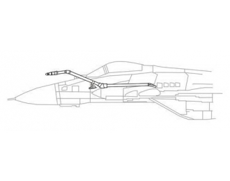 Mig-29SMP/BM Fixed IFR Probe