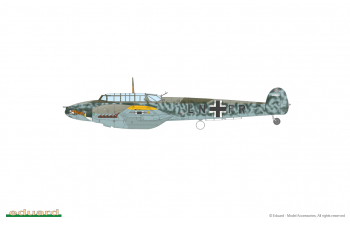 Сборная модель истребитель Messerschmitt Bf 110E