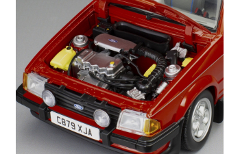 FORD Escort XR3i Cabriolet (1984), sunburst red