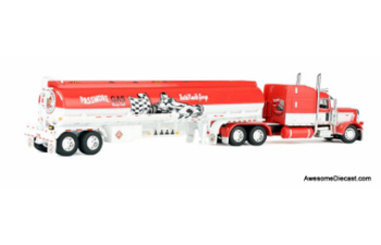 Peterbilt 389 Sleeper Tractor w/Heil Fuel Tank Trailer Busted Knuckle Garage