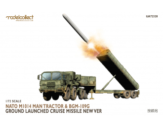 Сборная модель Nato M1014 MAN Tractor & BGM-109G Ground Launched CruiseMissile new Ver