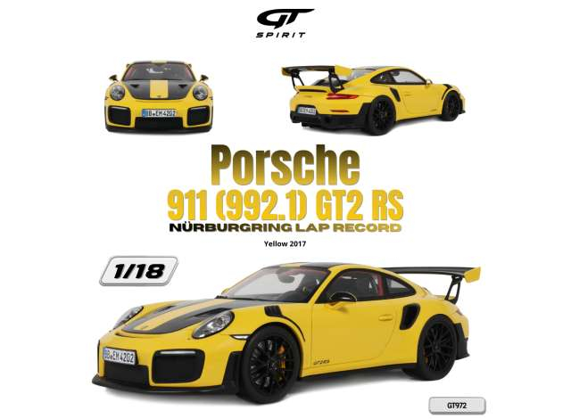 PORSCHE 911 (992.1) GTS2 RS Nurburgring Lap Record (2017), yellow