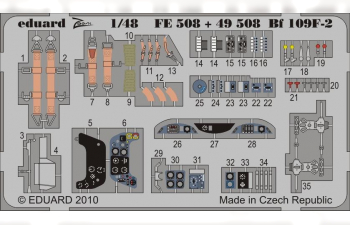 Набор для доработки - Немецкий истребитель Messerschmitt Bf.109 F-2