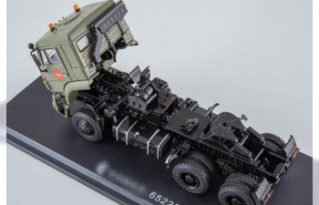 Камский грузовик 65225 седельный тягач, хаки