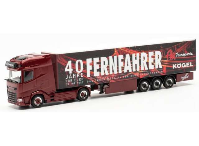 DAF XG+ G.Sz. *Fernfahrer Truck Grand Prix*, red/black