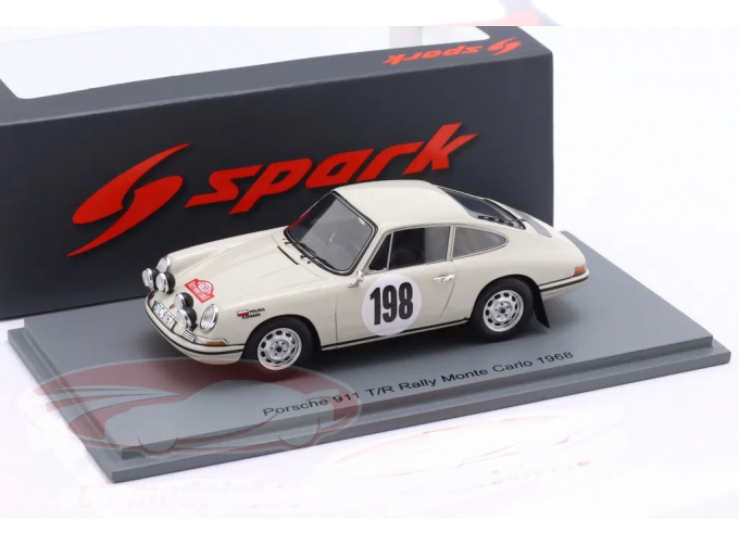 PORSCHE 911 L #198 Rallye Monte Carlo Sobiesław Zasada, Jerzy Dobrzański (1968)