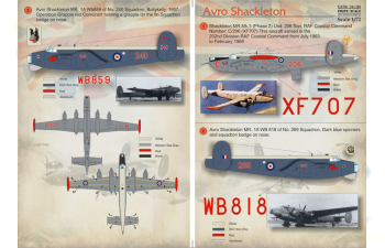 Декаль Avvo Shackleton The complete set 1,5 leaf