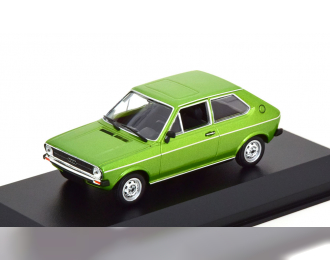 AUDI 50 (1975), green metallic