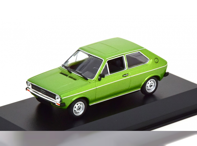 AUDI 50 (1975), green metallic