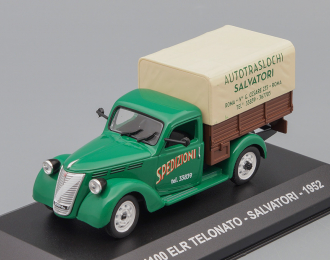 FIAT 1100 ELR "TELONATO SALVATORI" 1952 Green/Beige