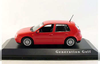 VOLKSWAGEN Golf IV (Generation Golf), red