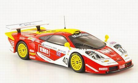 McLAREN F1 GTR 40 S.ORourke-T.Sugden-B.Auberlen 4th Le Mans 1998, цветной