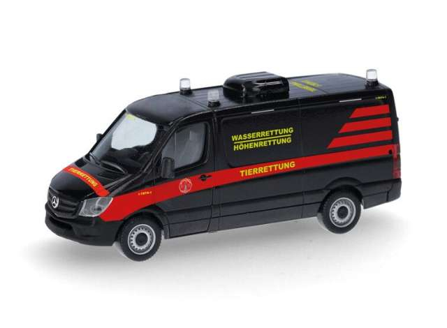 MERCEDES-BENZ Sprinter Tierrettung Essen e.V., black / red 2013
