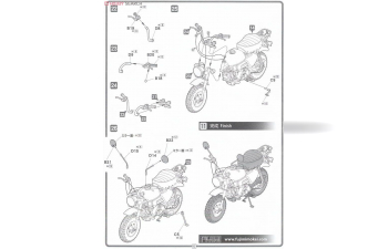 Сборная модель Honda Monkey Bike