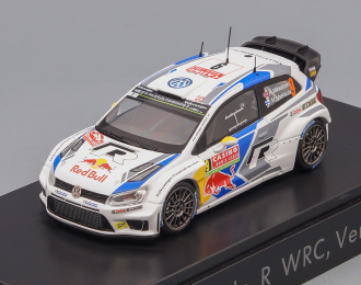 VOLKSWAGEN Polo R WRC #9 Rally Monte Carlo 2014 Mikkelsen, white