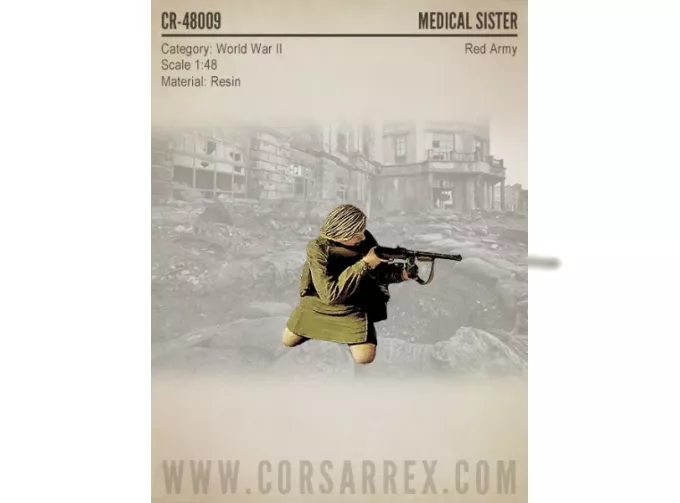 Сборная модель Medical Sister / Red Army