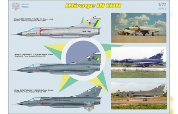 Сборная модель Самолет Mirage III EA/EBR