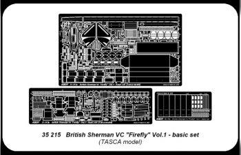 Фототравление для British Sherman Vc ''Firefly'' - vol. 1 - basic set