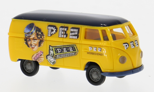 VOLKSWAGEN T1a Kasten PEZ Werbedienst (1961), yellow/black
