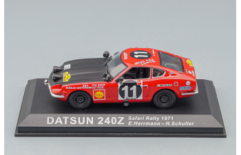 DATSUN 240 Z, серия Voiture de Rallye de Collection (Exclusivité) 28, red