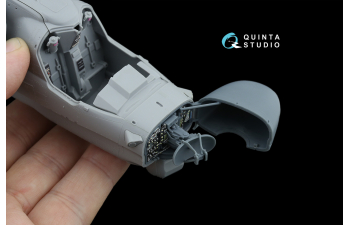 3D Декаль Радарный отсек с носовым конусом для Ка-52 (Звезда/Quinta Models) (с 3D-печатными деталями)