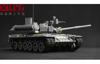 Сборная модель Российский основной боевой танк Т-80У