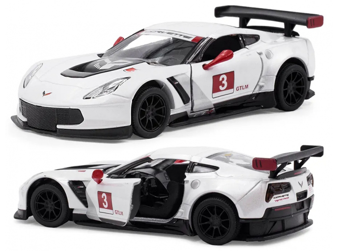 CHEVROLET Corvette C7. R Race Car (2016), белый