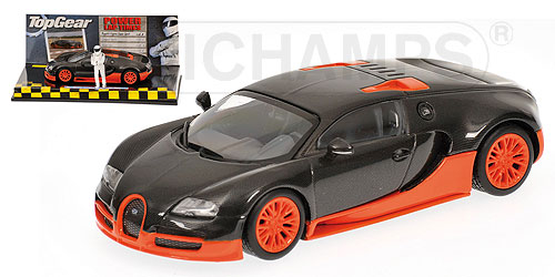 BUGATTI Veyron Gran Sport - WORLD RECORD CAR - TOP GEAR (2011), carbon-orange