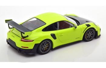 PORSCHE 911 GT2 RS (2018), light green carbon-grey