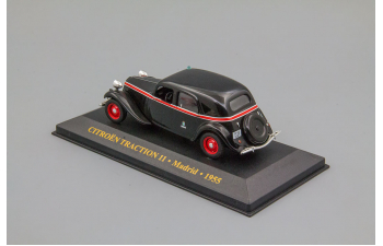 CITROEN Traction 11 Taxi Madrid (1955), Black/Red