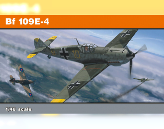 Сборная модель Немецкий истребитель Messerschmitt BF.109 E-4 ProfiPACK