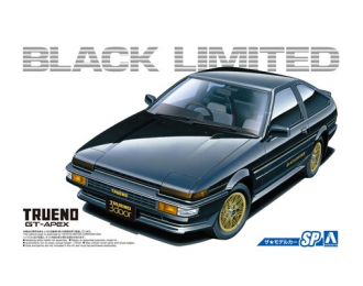 Сборная модель Toyota AE86 Sprinter Trueno Gt-Apex Black Limited '86