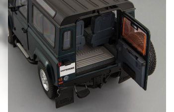 LAND ROVER Defender 90, antree green with black roof