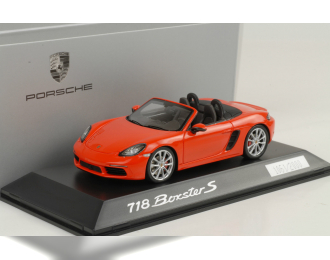 PORSCHE 718 Boxster S (982), lava orange