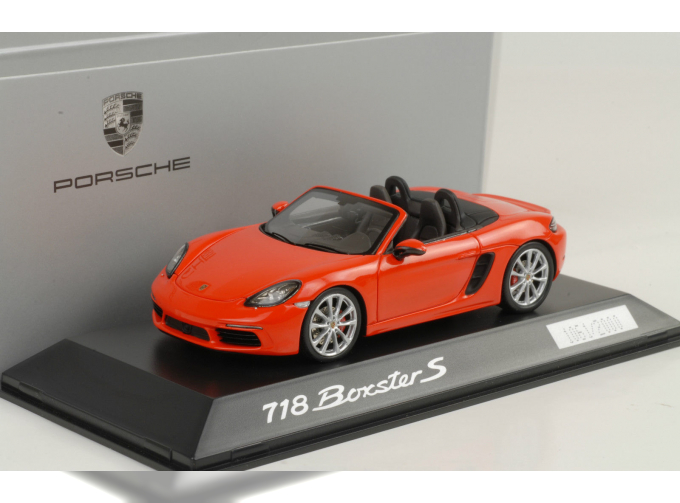 PORSCHE 718 Boxster S (982), lava orange