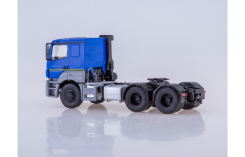 Камский грузовик 65206 седельный тягач, синий