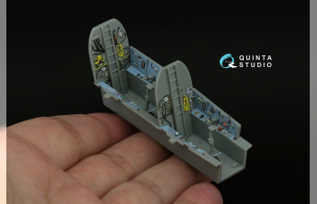 3D Декаль интерьера кабины Су-17УМ3 (Hobby Boss) (Малая версия) (с 3D-печатными деталями)