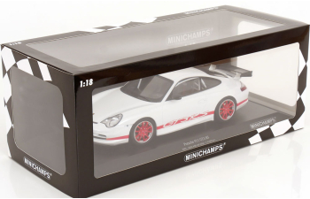 PORSCHE 911 (996) GT3 RS (2002), white red