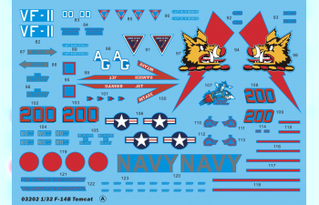 Сборная модель Американский истребитель F-14B SUPER TOMCAT