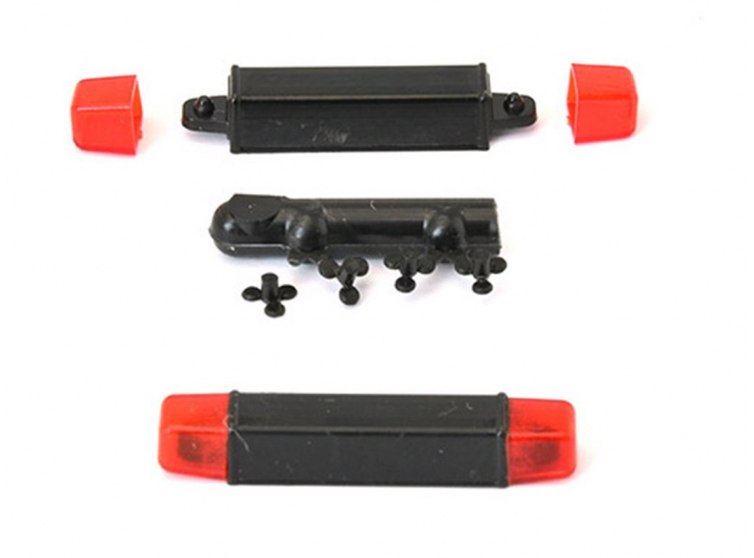 Проблесковый маяк Hella Light Old, черный/красный