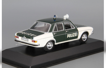 AUDI 100 Polizei (1970), green / white