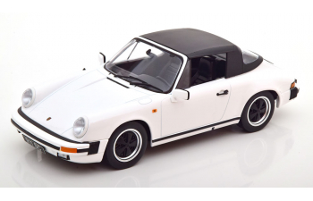 PORSCHE 911 SC Cabriolet with Softtop (1983), white