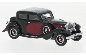 BUGATTI Typ 57 Galibier (1934), red/black 