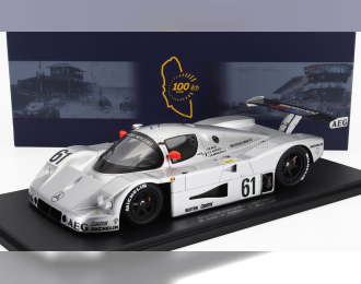 MERCEDES-BENZ Sauber C9 5.0l Turbo V8 Team Sauber Mercedes №61 2nd 24h Le Mans (1989) M.Baldi - K.Acheson - G.Brancatelli, Silver